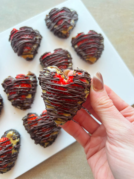 Strawberry Date Hearts