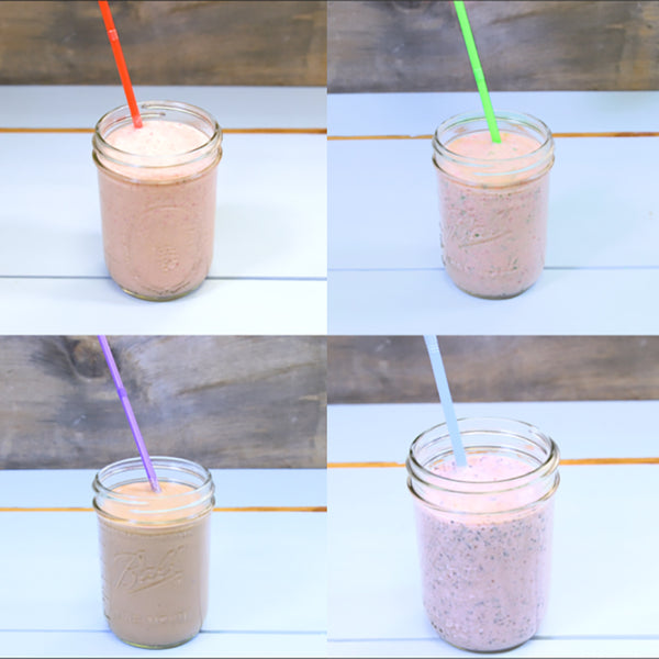 SunButter Smoothie 4 Ways