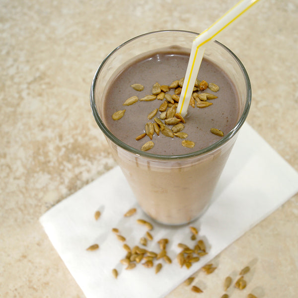 Creamy SunButter Banana Smoothie