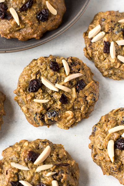 Cranberry Almond Breakfast Cookies