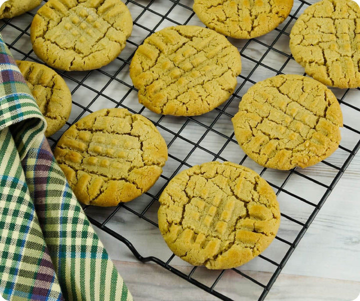 Three Ingredient SunButter Cookies