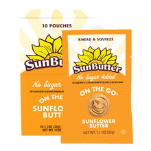 Load image into Gallery viewer, No Sugar Added On the Go™ SunButter® Pouches (30ct)