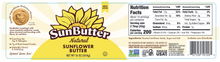 Load image into Gallery viewer, Natural SunButter® Sunflower Butter
