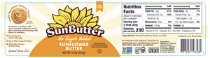 No Sugar Added SunButter® Sunflower Butter